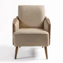 SILLÓN LINO NATURAL Y ROBLE