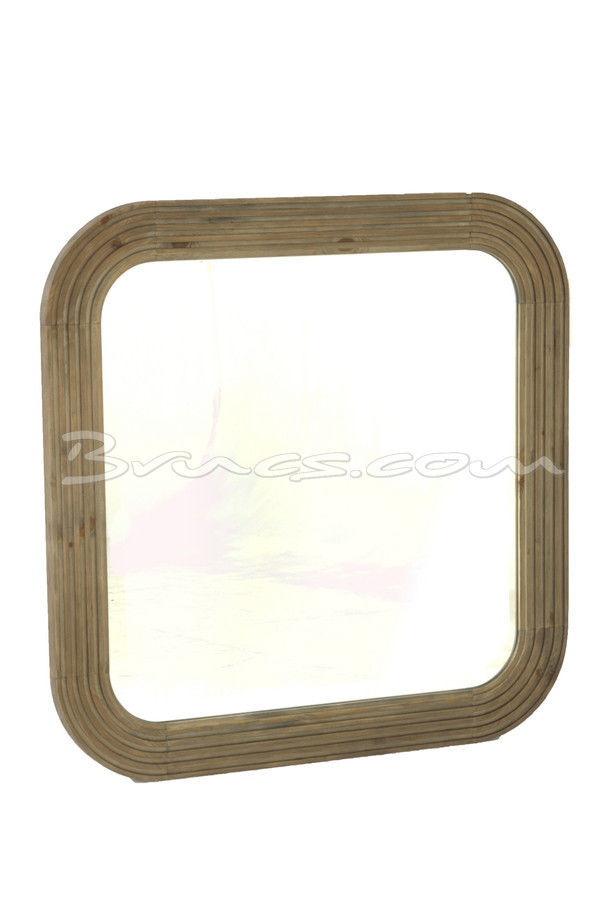 [377WB1239] ESPEJO ARNA CUADRADO ROBLE ANTIGUO