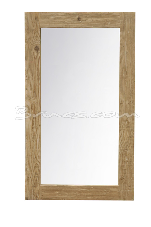 [653SC015] ESPEJO OVAHE OLMO BLANCO